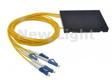 FTTH-ABS Faser Optikteiler-Monomode- PLC-teiler/1x4 mit Verbindungsstück LC UPC