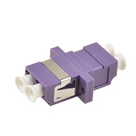 Allgemeine Art der Multimodefaser-Optikverbindungsstück-Adapter-zwei des Kern-OM4 mit purpurroter Farbe