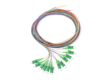 Farben des LC-Verbindungsstück-Einmodenfaser-Optikzopf-0.9mm des Kabel-12