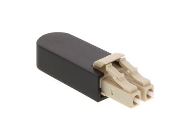 PC, der Verbindungsstück-Faser-Loopback-Kabel-Multimodefaser-Kabel 50/125um LC poliert
