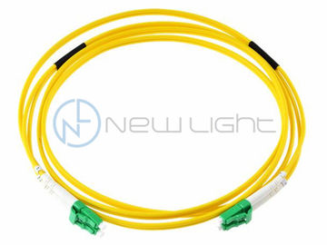 Grünes Innenverbindungskabel Inspektion G657A2 LC-APC LWL - Kabel-9/125um aus optischen Fasern