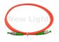 Simplexmultimodefaser-optisches Kabel, Verbindungskabel 3m der rote Farbefc FC für Multimedia