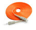 Sc/PC - Sc-/PC-Faser-Optikverbindungskabel-Simplexmonomode--orange Kabel 50/125 PVC-Material