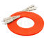 Sc/PC - Sc-/PC-Faser-Optikverbindungskabel-Simplexmonomode--orange Kabel 50/125 PVC-Material