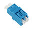 Blauer LC-Faser-Adapter-allgemeine Art Monomode--Duplex-Plastik