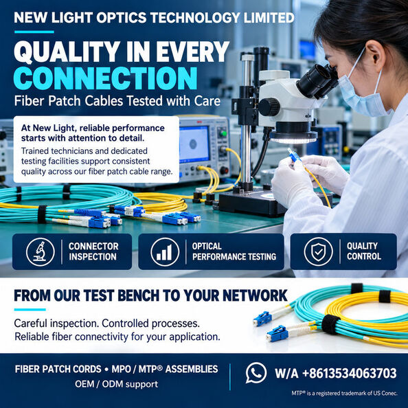 NEW LIGHT OPTICS TECHNOLOGY LIMITED Hersteller-Produktionslinie