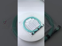 OM3 SM MPO Breakout Kabel PVC / LSZH Jacket für MTP Patch Panel