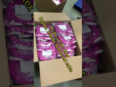 PVC-Material Fiberoptic Patch Cord 10 Meter Länge LC DX MM 2.0 Durchmesser Für CATV