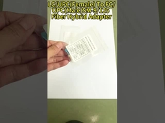 Blauer Simplex LC-Einzelmodus-Dämpfer, 4 dB-Dämpfer für Glasfaser-CATV