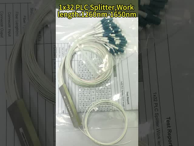kaufen 1x8 Glasfaser-Splitter mit SC/APC-Anschluss und Edelstahlrohr für FTTH-Anwendungen online manufacture