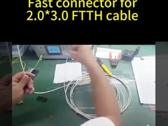 Blau SC UPC Schnellanschlussverbindungsdraht für Verteilrahmen