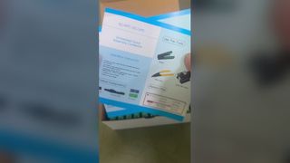 Glasfaser-Schnellstecker. Einfache FTTH-Installation