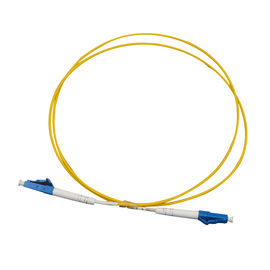 Sc/UPC - Verbindungskabel-Gelb PVC aus optischen Fasern/LSZH/OFNR LC-/UPC-Inspektion Simplex