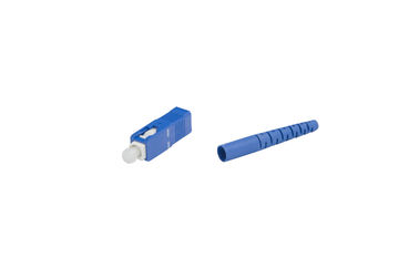 Dauerhaftes Kappen-Faser-Optikverbindungsstücke Sc UPC 2,0/3,0 Millimeter Simplexplastik-