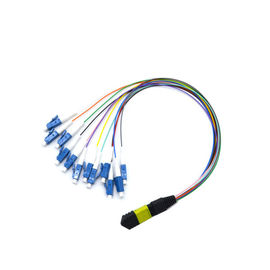 12 LWL - Kabel schließen des Faser-Verbindungsstück-MPO MTP des Kabel-Om2 Mpo-Faser-Kassette an
