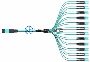 1300 nm 24-Faser-MPO-MTP-Kabel Stecker oder Buchse Einfügungsdämpfung 0,5 dB