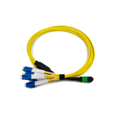 kaufen Niedriger Faser-Flecken des Einfügungsdämpfungs-Plenums-MTP MPO verkabeln Kabel PVCs 3.0mm MPO online manufacture