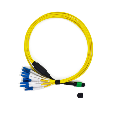 kaufen Millimeter dämpfungsärmer Verbindungskabel MTP MPO 8/12/24core Fanout-hybrides Verbindungskabel PVCs 3.0mm online manufacture
