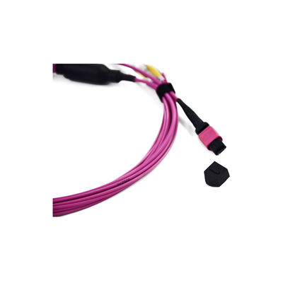 kaufen Millimeter/Inspektion 10 GB OM3 MPO LC-LWL - Kabel 0.9mm zu den Fanout-Flecken-Kabeln online manufacture