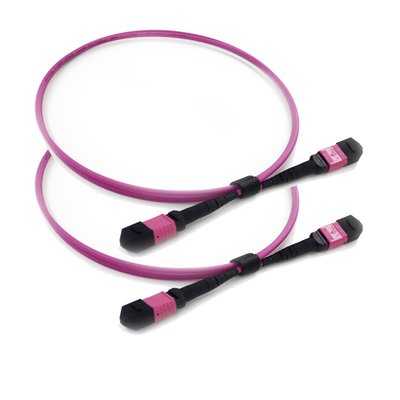 kaufen PVC-/LSZH-MPO MTP Stamm-Kabel-Auslese-Polarität B Schlüssel herauf - Schlüssel oben für Data Center online manufacture