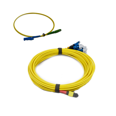 kaufen Millimeter MPO zum LC-LWL - Kabel-Faser-Ausbruch-Kabel kompatibel mit Huawei QSFP online manufacture