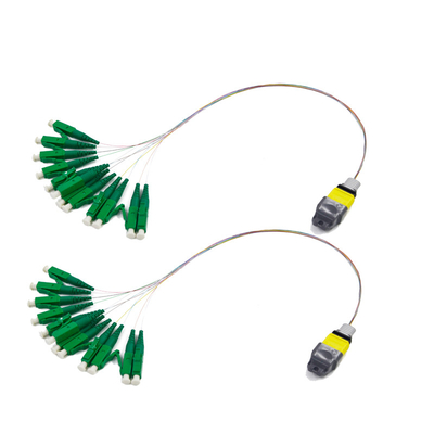 kaufen MPO in mehreren Betriebsarten - Optikniedrige Einfügungsdämpfung 3.0mm des Verbindungskabels der Faser-8LC 50/125 online manufacture