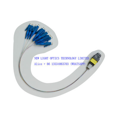 kaufen 8-Kern-OM3-Multimode-MPO-MTP-Kabel mit weiblicher Polarität B für die Hochgeschwindigkeitsdatenübertragung online manufacture