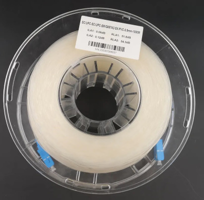 kaufen Dauerhafte 2 Faser Multimode Faser Patch Cord 300m Kabellänge E2000 Stecker online manufacture
