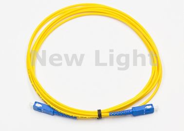 kaufen Verlust-Verbindungskabel der hohen Rendite aus optischen Fasern/Sc zum Sc-Einmodenfaser-Flecken-Kabel online manufacture
