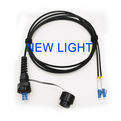 kaufen ODVA MPO/APC G652D Glasfaserpatchkabel Wasserdicht für FTTA CPRI RRU LTE online manufacture