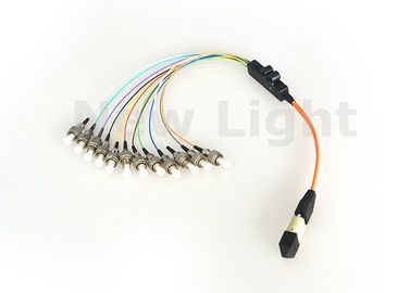 kaufen Buntes Kabel des Monomode--12 des Kern-MPO MTP für Speicherbereich-Netz/Data Center online manufacture
