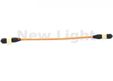 kaufen Faser-Optikverbindungskabel MPO MPO, 50/125um OM2 Lichtwellenleiter für CATV-Anwendung online manufacture