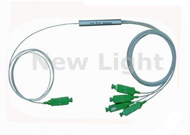 kaufen Plc-Faser-Optikteiler-Modul 1 x 4 Durchmesser Sc APC Verbindungsstück-0.9mm für CATV online manufacture