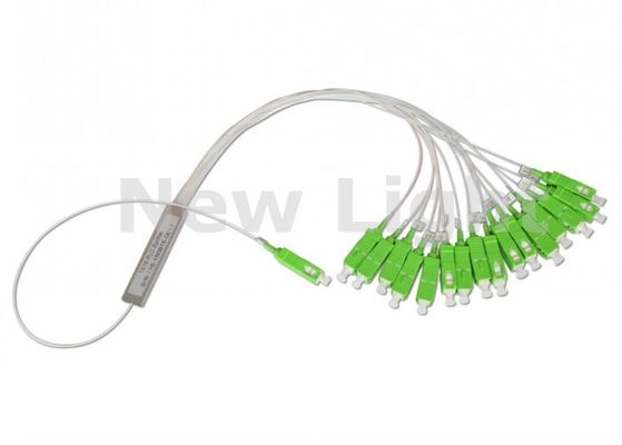 kaufen 1x16 ABS Schwarze Box Glasfaser-Splitter mit 3,0 mm Eingangskabel für FTTX- und FTTH-Anwendungen online manufacture