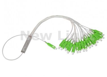 kaufen ABS 1*16 Flugschreiber gaben optischer PLC-Teiler/Faser-Optikkoppler mit 3.0mm Kabel ein online manufacture
