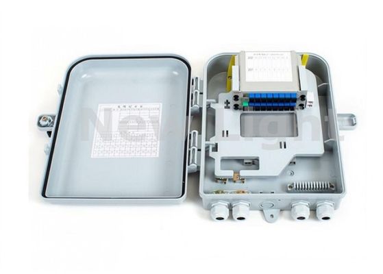 kaufen 16-Port FTTH-Abschaltbox aus PC-Legierungsmaterial mit IP55-Schutz für Glasfaserverteilung online manufacture