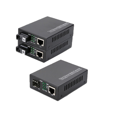 kaufen 1.25G SFP Fasermedienwandler LC-Anschluss Tx1550nm DFB Einzelmodus 3.3V Stromversorgung online manufacture