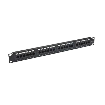 kaufen Metallgeschützte RJ45 Ethernet Patch Panel Cat5e/Cat6/Cat6a/Cat7 kompatibel mit RoHS/UL/CE zertifiziert online manufacture