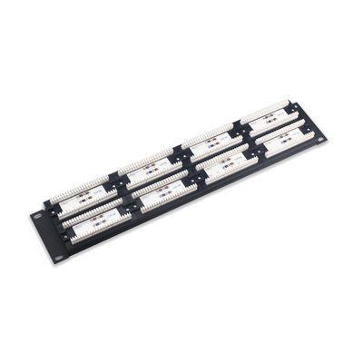 kaufen RoHS-zertifiziertes abgeschirmtes RJ45-Ethernet-Patch-Panel mit Kabelverwaltung online manufacture