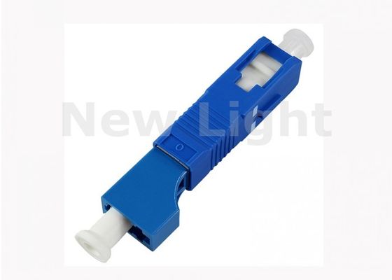 kaufen SC-LC Glasfaseradapter im Einzelmodus mit rundem quadratischem Flansch und geringer Einfügedämpfung online manufacture