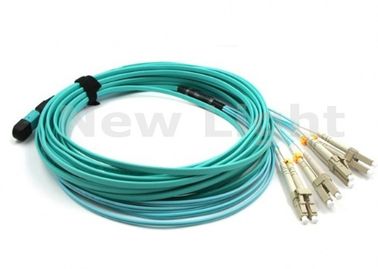 kaufen 3 Strang-Multimodefaser-optisches Kabel des Meter-MPO MTP des Kabel-OM3 8 für QSFP-/SR-Modul online manufacture