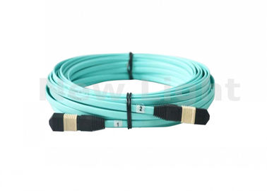 kaufen 15 Strang-Multimodefaser-Meter optischen Kabels MPO MTP des Kabel-OM3 12 für QSFP-/SR-Modul online manufacture