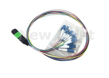 kaufen 12 Kern-Geschirr MPO ZU LC-Kabel, Inspektion SX 0.9mm 50 cm-der Länge MPO Fanout-Kabel online manufacture