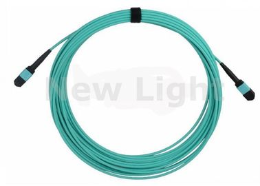 kaufen 10 Meter 12 entkernen Multimodefaser-optisches Kabel, Verbindungskabel der Faser-10G grünes OM3 online manufacture
