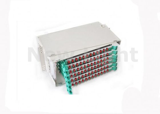 kaufen 19 Zoll 72 Port Fiber Optic Patch Panel ODF Optische Faserverteilungsrahmen mit Wandmontage online manufacture