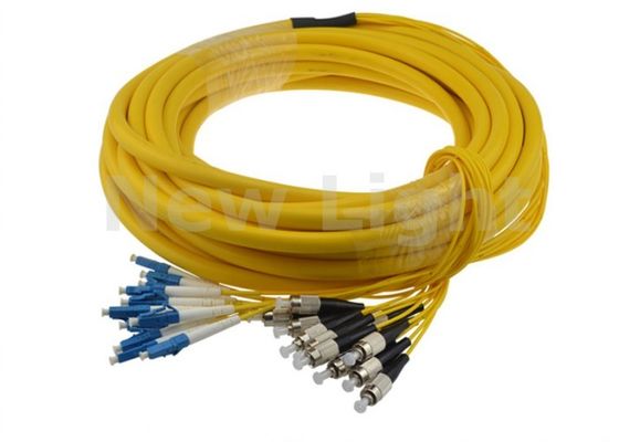 kaufen Indoor 12-Core Single-Mode Glasfaser-Patch-Kabel mit LC FC-Anschluss und guter Haltbarkeit für FTTH-Anwendungen online manufacture