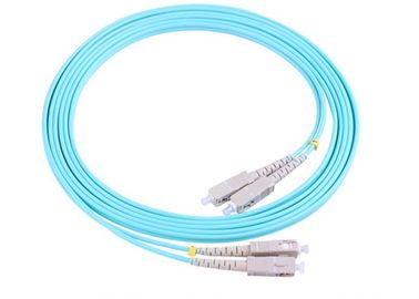kaufen FTTX-Anwendungen Sc-Sc-Faser-Verbindungskabel, Duplex-Kabel des Monomode--OM3 online manufacture