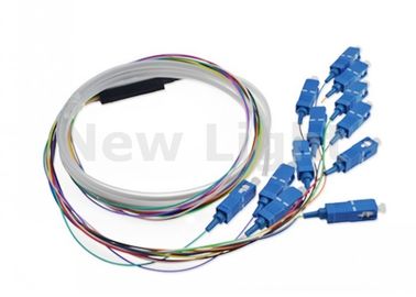 kaufen Sc UPC Kern-Faser Pigail 0.9mm der Faser-Optikstarthilfekabel-12 für Datenübertragungsnetze online manufacture