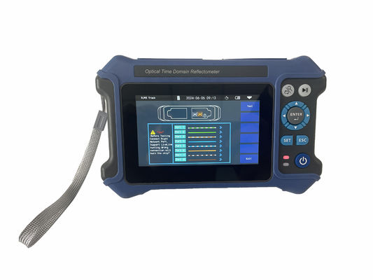 kaufen Glasfaser-Werkzeuge mit 5m-80KM Testdistanz, Kohlenstoffstahlzangen und LD-Lichtquelle für präzise Tests online manufacture