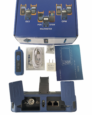 kaufen 1310 / 1550nm Mini OTDR Optical Time-Domain Reflectometer Touchscreen OPM VFL OSL LED online manufacture